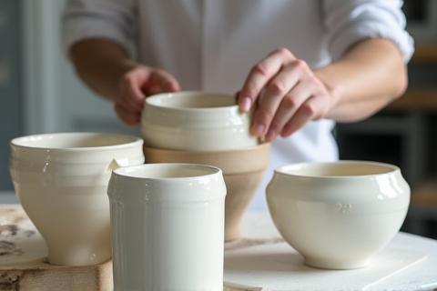 Ceramic glazing process