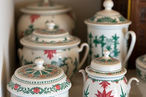 Decorative ceramic items